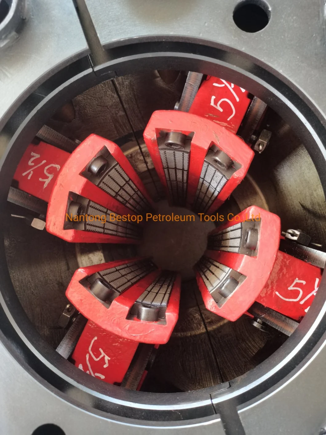 Jsqw275/Jsqw375 Wellhead Rotary Table Pneumatic Slips for Casing and Drill Pipes